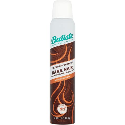 batista hair|Batiste Dry Shampoo, Dark and Deep Brown, 6.73 Ounce.